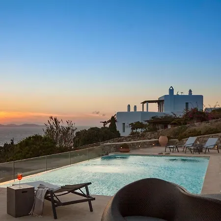 빌라 Bella Platias Offers Elegant And Spacious Stunning Sea Views Romantic Sunset Views O